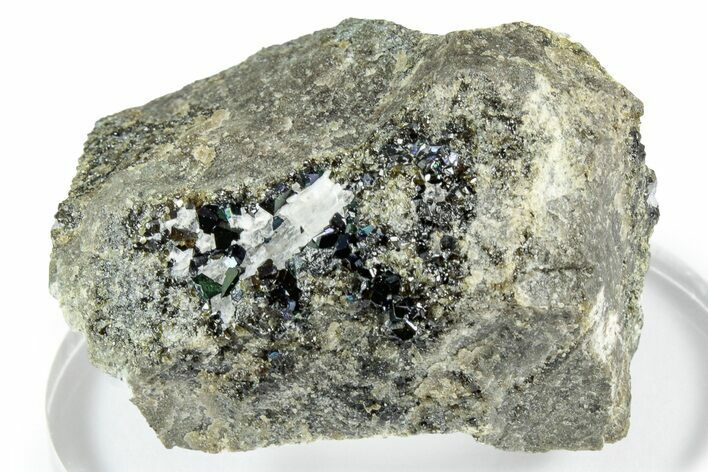 Iridescent, Rainbow Andradite Garnets - Norway #342350